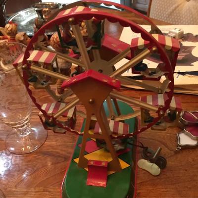 German toy Tin Ferris Wheel, 