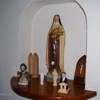 Religious items - also rosaries, missals, etc.