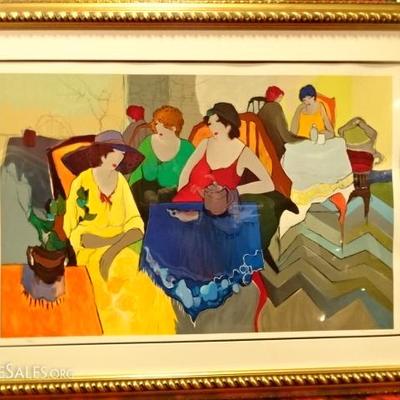 ITZCHAK TARKAY SIGNED LIMITED EDITION LITHOGRAPH