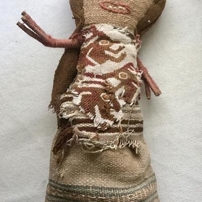 
Pre-Columbian Chancay Doll

Very Nicely Done Chancy Doll

Mummy Doll of Peru, Chancay Culture

Excellent Condition

Dimensions: 7