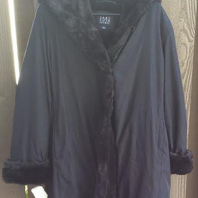 KEB013 Saks Fifth Avenue Winter Coat New With Tag
