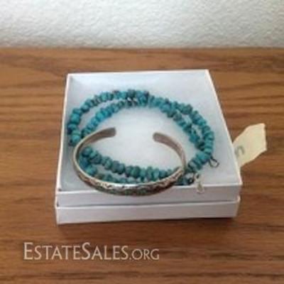 Turquoise Necklace & Bracelet