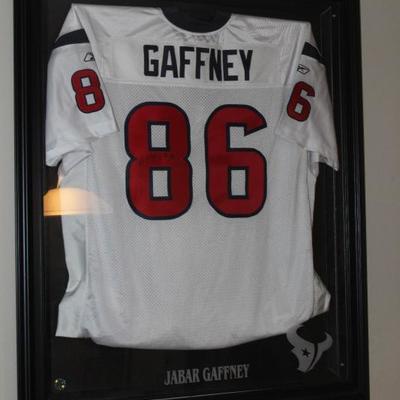 Gaffney jersey, signed