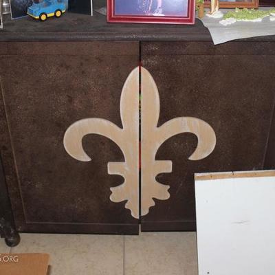 Fleur de Lis cabinet
