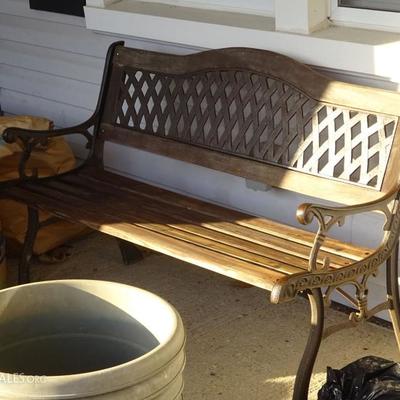 Elegant Outdoor Bench