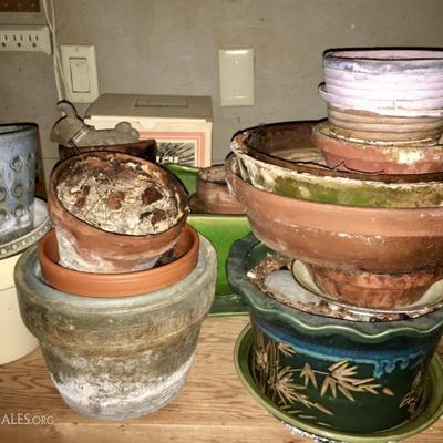 Garden pots