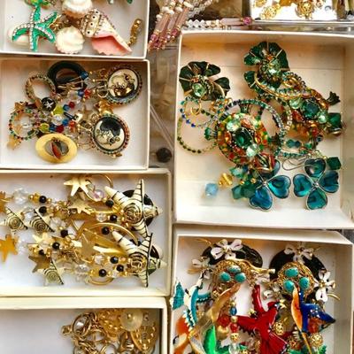 LUNCH AT THE RITZ Vintage Earrings -- collectors will love