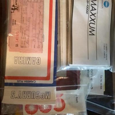 Vintage camera and video equipment