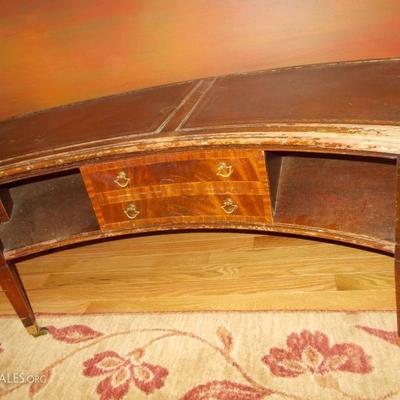 Tooled leather coffee table $45
50 X 18 X 30 1/2