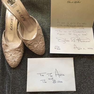 Olivia de Havilland shoes from Gone with the Wind
