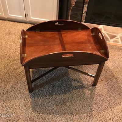 Solid Wood Butlers Table