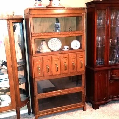 Antique bibliotheque, lawyer's bookcase
