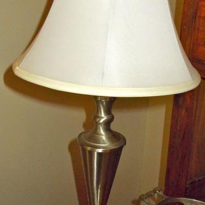 Pewter lamp $22