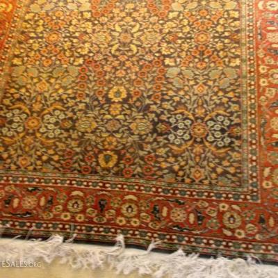 Turkish Hereke Rug Note: some natural fading to the dyes
7' X 5'
$820