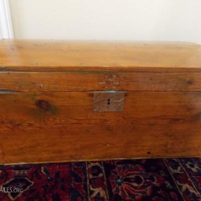 Pine Domed top Trunk 34