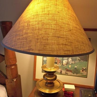 Brass lamp $65