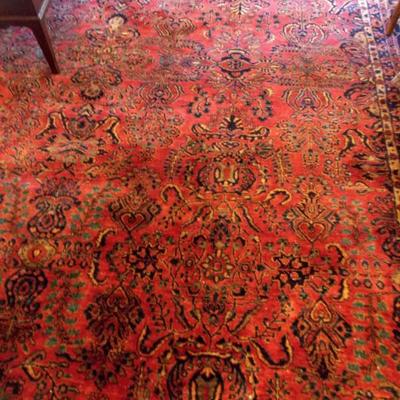 Persian Sarouck rug  1930's 04 1940's 
15'10 X 11' 1