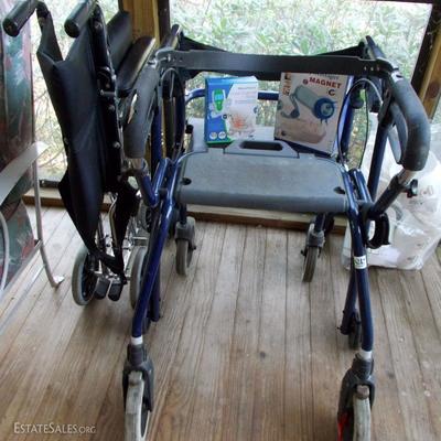 wheelchair SOLD
walkers $25 each