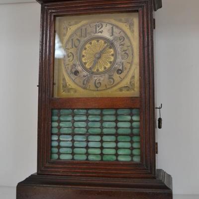 Sessions Arts & Crafts mantel clock