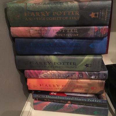 Harry Potter hardback books