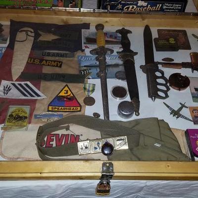 Army, Navy, Lighter collection, Knives