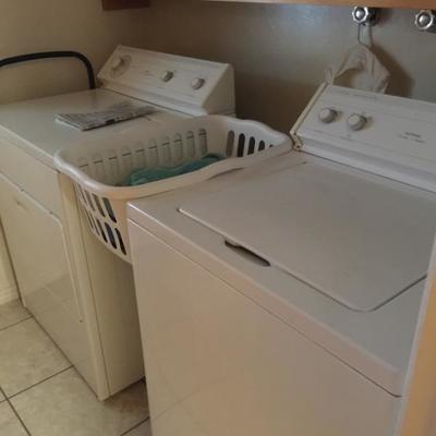 Washer and dryer like new 