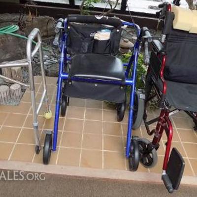 WVT004 Home Health Aids - Wheelchair and Walkers
