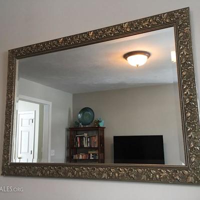 Antique Large Wall Mirror
