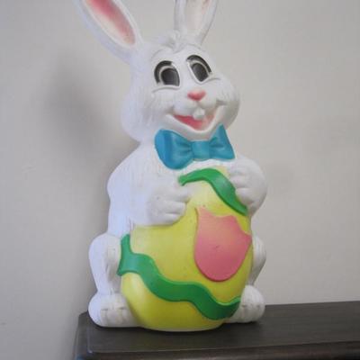 Blow Mold Easter Bunny
