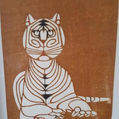 Toshijiro Inagaki Woodblock