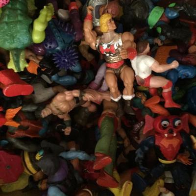 He-Man and other vintage Action figures