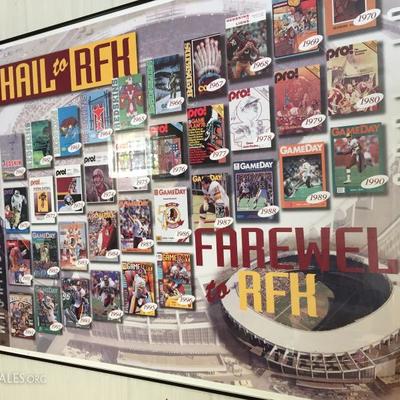 RFK Redskins memorabilia