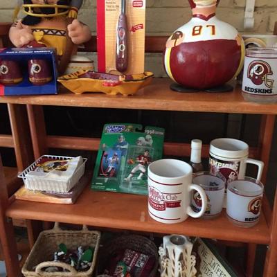 Vintage Redskins and Sports souvenirs