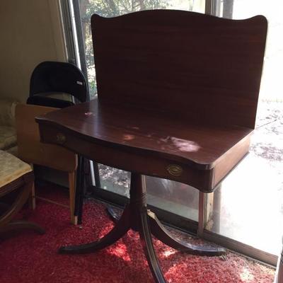 Vintage Foldout Table/Desk