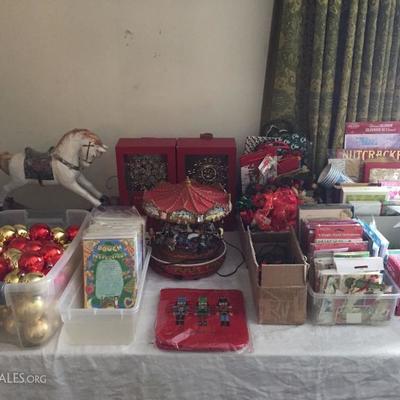 Large selection of Christmas items