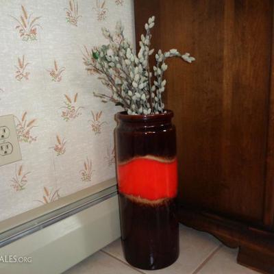 Glazed vase W. Germany