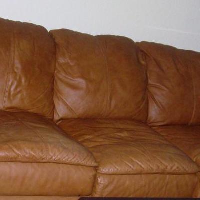 Leather Couch, Love Seat & Chair