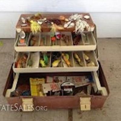 Plano Tackle Box with Fishing Lures