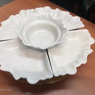 Lazy Susan serving tray