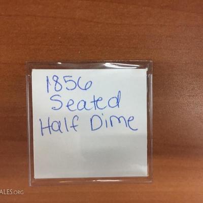 1856 Seated Half Dime