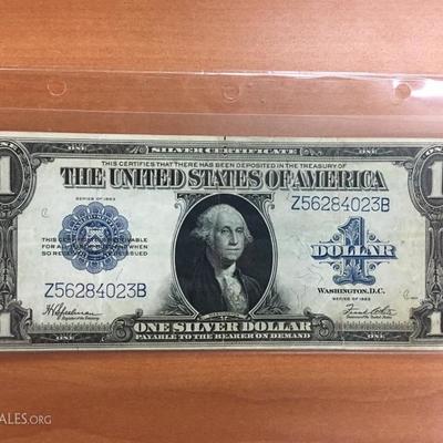1923 Horse Blanket Silver Certificate