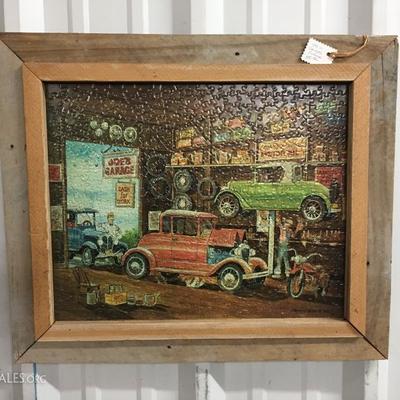Barn wood frame 26"x22"