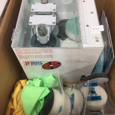 Disc repair machine