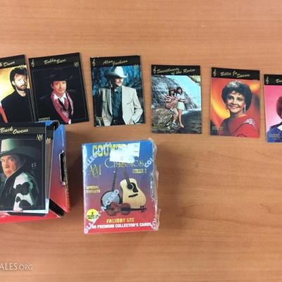 Country Greats trading cards