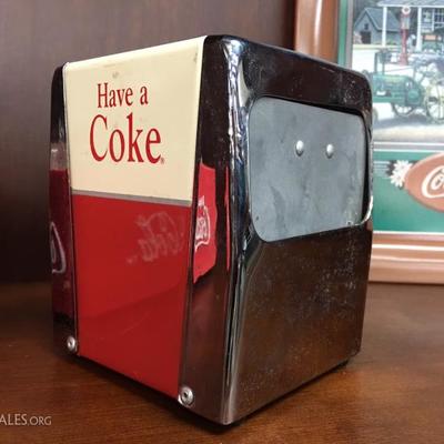 Coca-Cola napkin holder