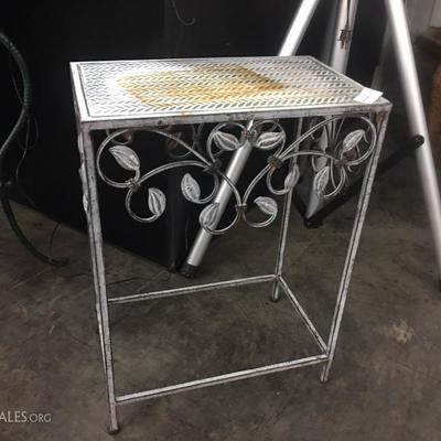Metal table