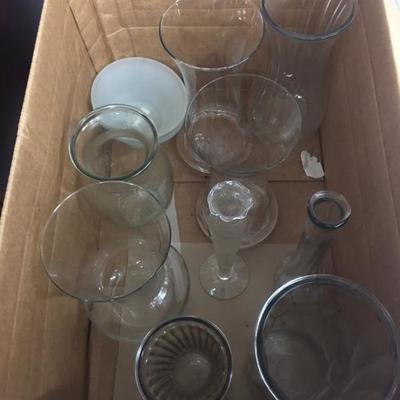 Glass vases