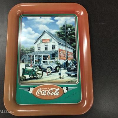 Coca-Cola tray