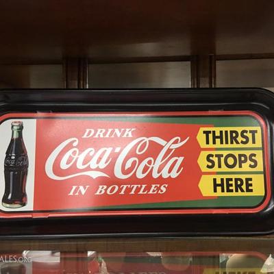 Coca-Cola tray