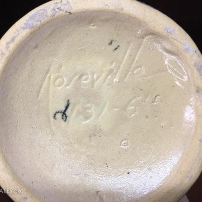 Roseville pottery